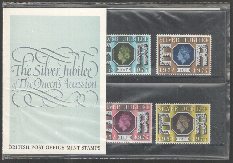 (image for) 1977 Silver Jubilee Royal Mail Presentation Pack 94